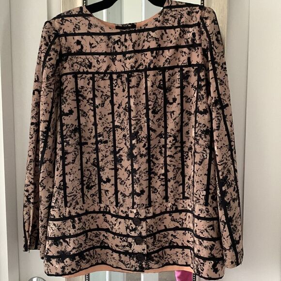 VINTAGE TAN BLOUSE - Picture 9 of 15